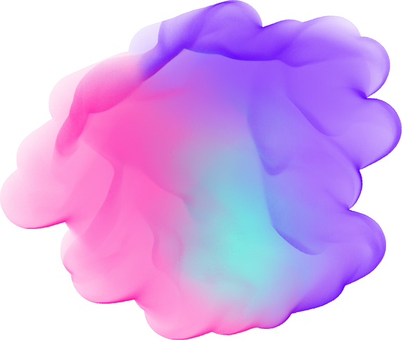 Unicorn Watercolor Paint Spot